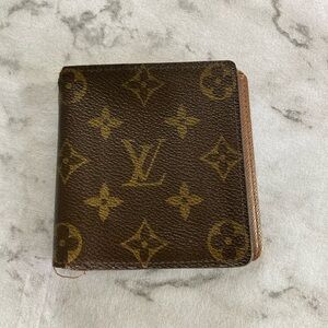 Louis Vuitton Monogram Brown Card Holder wallet CA0098